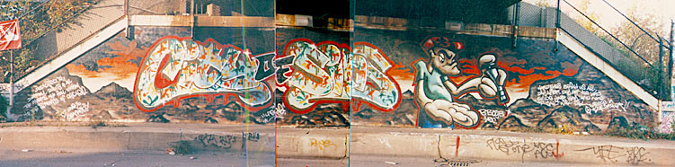 B-Boy-B, Graffiti - 1992