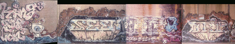 Drip, Graffiti - 1985