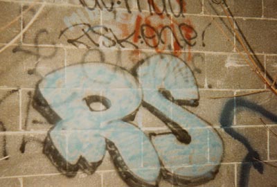 Risk, Graffiti - 1986