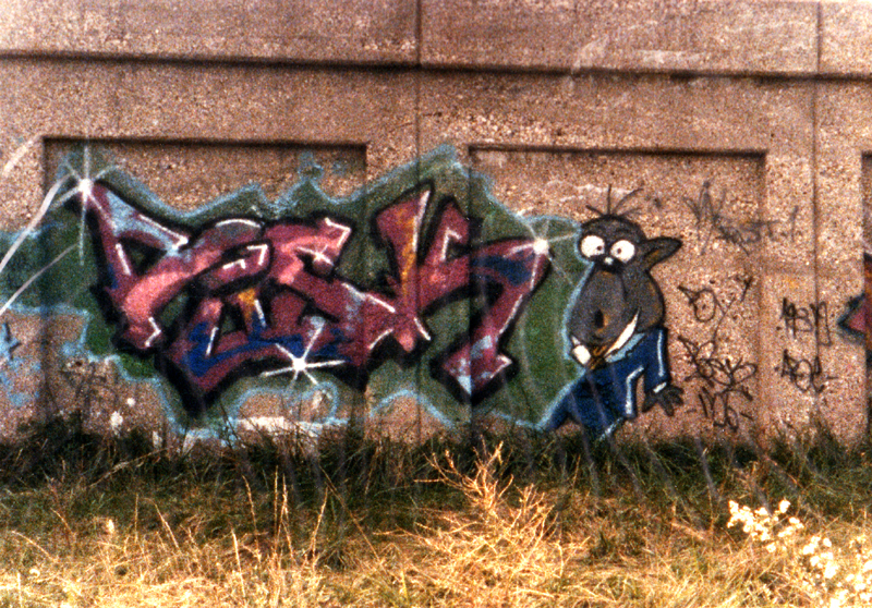 Risk, Graffiti - 1985