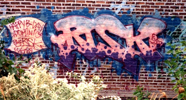 Risk, Graffiti - 1989