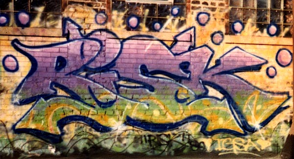 Risk, Graffiti - 1989