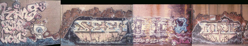 B-Boy-B, Graffiti - 1985