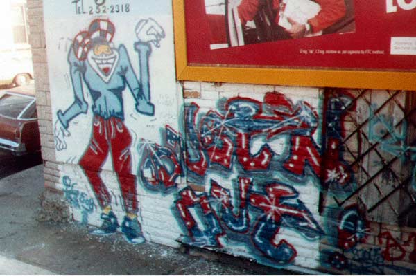 Drip, Graffiti - 1984
